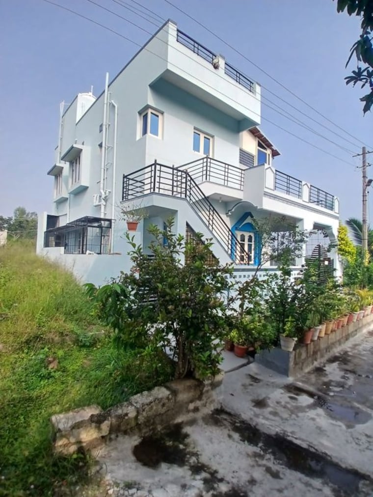 Exterior View, yaraganahalli 4 Bedroom 1750 Sq.Ft. Independent House In Yaraganahalli Mysore 10429519