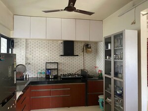 Kitchen in 2 BHK Apartment at Pimple Saudagar – for Rent