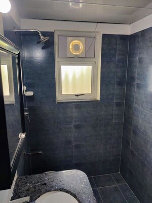 Bathroom in 3 BHK Apartment at Aparna Cyber Life, Nallagandla – for Rent