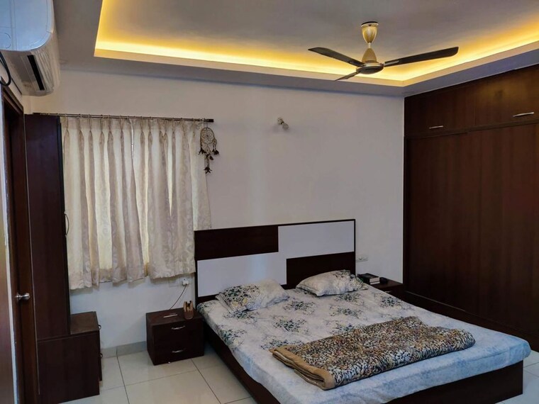 Bedroom, aparna-cyber-life 3 Bedroom 1805 Sq.Ft. Apartment In Nallagandla Hyderabad 10429596