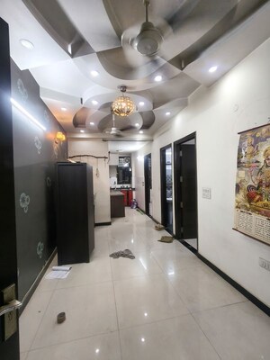 Living Room in 2 BHK Builder Floor at AJS Heights, Indrapuram – for Rent