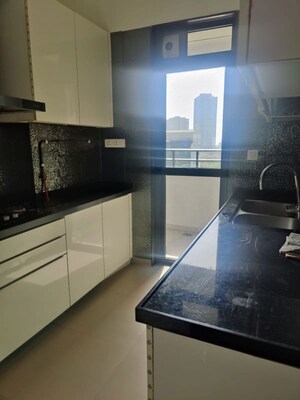 Kitchen in 2.5 BHK Apartment at Lodha Parkside, Worli – for Rent