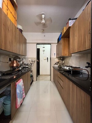 Kitchen in 2 BHK Apartment at Lodha Splendora, Ghodbunder Road – for Rent