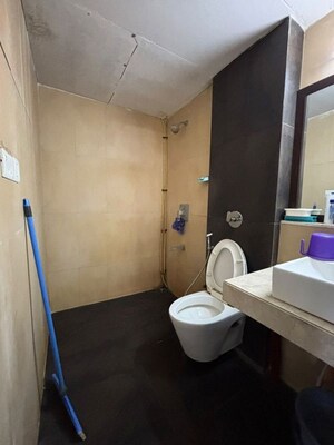 Bathroom in 2 BHK Apartment at Lodha Splendora, Ghodbunder Road – for Rent
