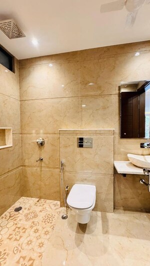 Bathroom in 4 BHK Builder Floor at Sector 55 – for Sale