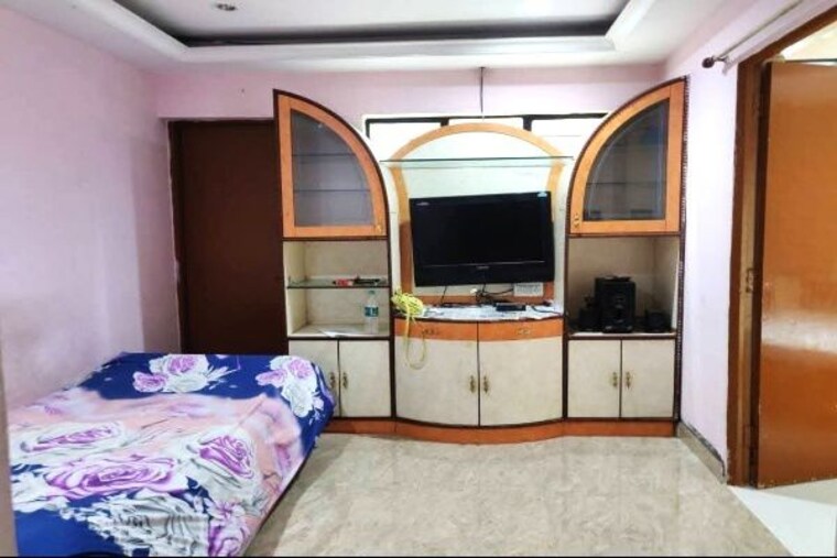 Living Room, karan-park 1 Bedroom 589 Sq.Ft. Apartment In Wadgaon Sheri Pune 10429716