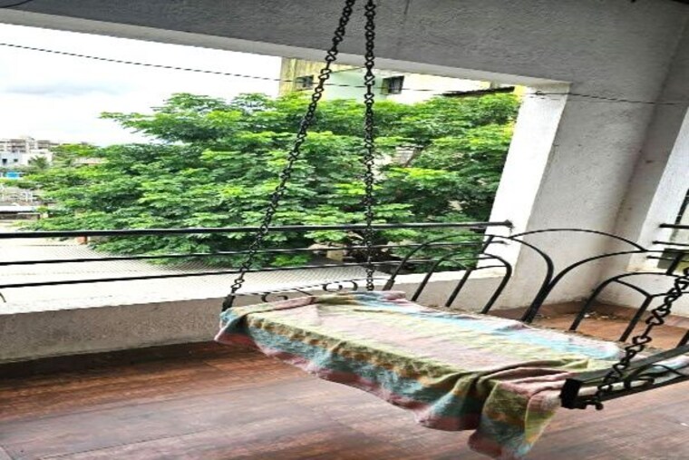 Balcony, karan-park 1 Bedroom 589 Sq.Ft. Apartment In Wadgaon Sheri Pune 10429716