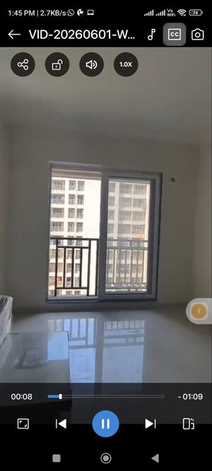 Room in 1 BHK Apartment at Raunak Bliss, Ghodbunder Road – for Sale