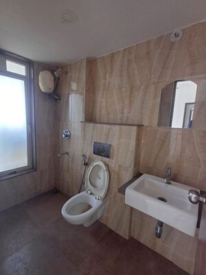 Bathroom in 2 BHK Apartment at Lodha Amara, Kolshet Road – for Rent