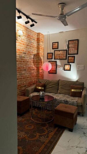 Living Room in 1 BHK Builder Floor at Neb Sarai – for Rent