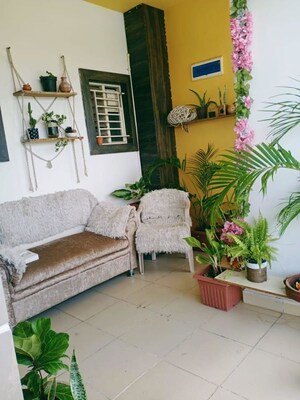 Living Room in 3 BHK Villa at Bagli Village – for Sale