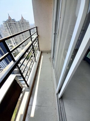 Balcony in 1 BHK Apartment at DB Parkwoods, Kasarvadavali – for Sale