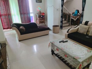 Living Room in 3 BHK Penthouse at Rapadia Village – for Sale