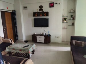 Living Room in 3 BHK Penthouse at Rapadia Village – for Sale