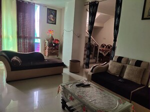 Living Room in 3 BHK Penthouse at Rapadia Village – for Sale