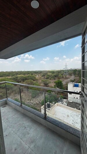 Balcony in 3 BHK Apartment at Aditya Complex, Pimple Nilakh – for Rent