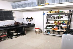 Kitchen in 1 BHK Apartment at Karan Park, Wadgaon Sheri – for Rent