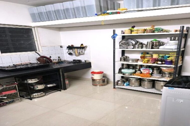 Kitchen, karan-park 1 Bedroom 595 Sq.Ft. Apartment In Wadgaon Sheri Pune 10429815