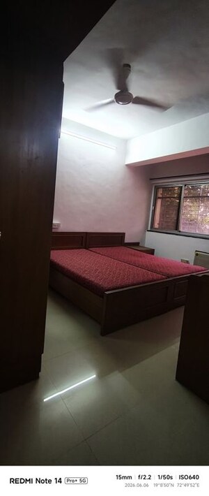 Bedroom in 2 BHK Apartment at Aroma CHS, Andheri West – for Rent