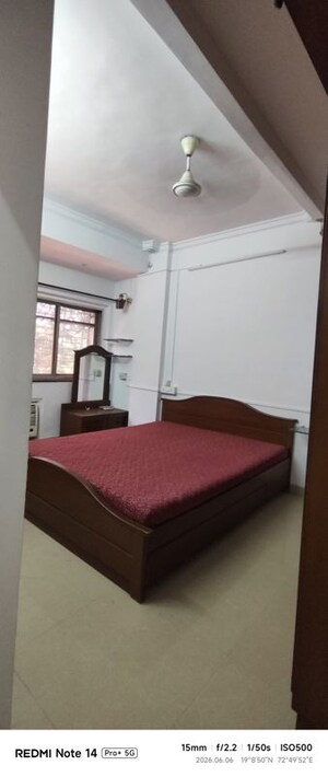 Bedroom in 2 BHK Apartment at Aroma CHS, Andheri West – for Rent