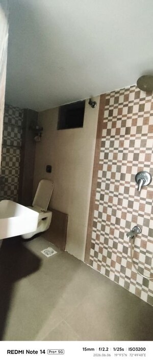 Bathroom in 2 BHK Apartment at Indus CHS, Andheri West – for Rent
