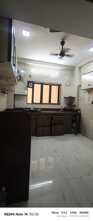 Kitchen in 2 BHK Apartment at Indus CHS, Andheri West – for Rent