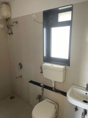 Bathroom in 1 BHK Apartment at JVM Pearl, Kavesar – for Rent