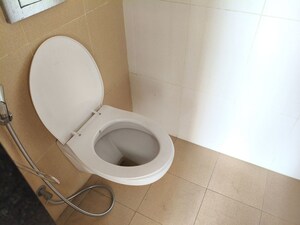 Bathroom in 1 BHK Apartment at Shapoorji Pallonji Joyville Hinjewadi, Hinjewadi – for Rent