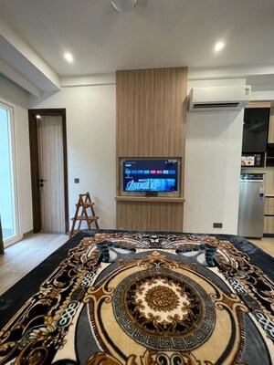 Bedroom in 3 BHK Builder Floor at Ansal API Esencia, Sector 67 – for Sale