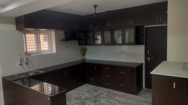 Kitchen, jubilee hills 3 Bedroom 2000 Sq.Ft. Apartment In Jubilee Hills Hyderabad 10429903