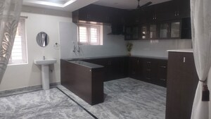 Kitchen in 3 BHK Apartment at Jubilee Hills – for Rent