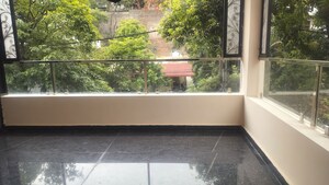 Balcony in 3 BHK Apartment at Jubilee Hills – for Rent