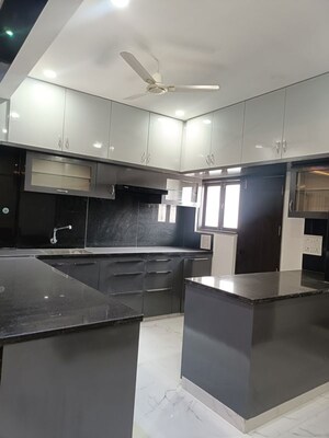Kitchen in 4 BHK Apartment at Amar CHS Kavuri Hills, Madhapur – for Rent