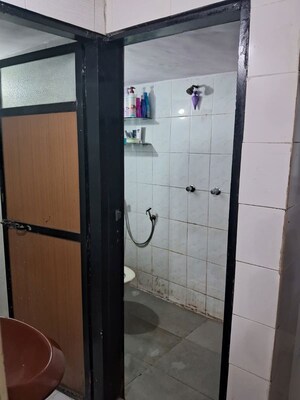 Bathroom in 2 BHK Apartment at Balaji Darshan MIDC, Dombivli East – for Rent