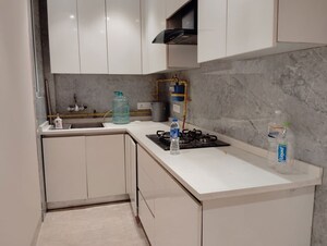 Kitchen in 2 BHK Builder Floor at Jungpura Extension – for Rent
