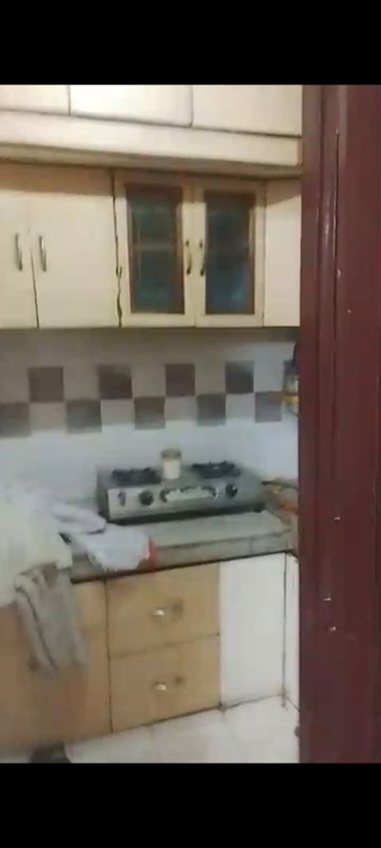 Kitchen, rohini sector 8 1 Bedroom 48 Sq.Mt. Builder Floor In Rohini Sector 8 Delhi 10430024