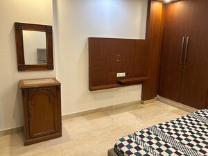Bedroom in 3.5 BHK Builder Floor at Ansal Sushant Lok I, Sector 43 – for Rent