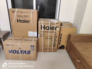 Living Room in 1 BHK Apartment at Raunak Bliss, Ghodbunder Road – for Sale