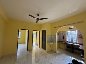 Living Room in 2 BHK Apartment at Shreya Residency, Baguiati – for Rent
