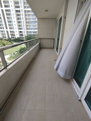 Balcony in 4 BHK Apartment at DLF The Crest, Sector 54 – for Rent