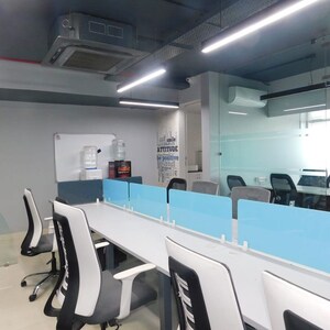 Team Area in  Office Space at Wadhwa Techno IT Park, Eksar – for Sale