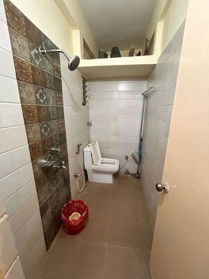 Bathroom in 2 BHK Apartment at Realtech 16 Aana, Rajarhat – for Rent