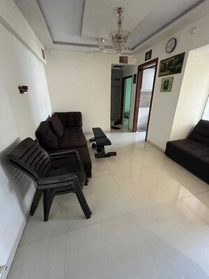 Living Room in 1 BHK Apartment at Kharghar – for Rent