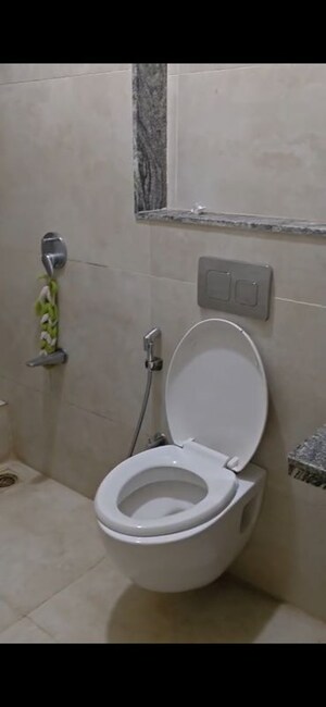 Bathroom in 2.5 BHK Apartment at Bharat Arize, Goregaon West – for Rent