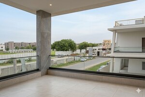 Swimming Pool in 4 BHK Villa at Hallmark 5A Villa, Kollur – for Sale