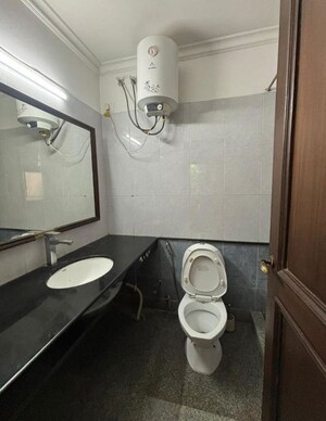 Bathroom in 3 BHK Builder Floor at Greater Kailash Part 3 – for Rent