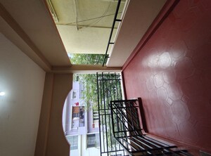 Staircase in 1 BHK Independent House at Hsr Layout – for Rent