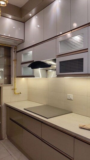 Kitchen in 3 BHK Apartment at Gaurs Siddhartham, Siddharth Vihar – for Rent