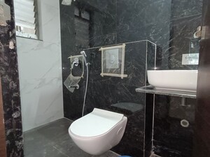 Bathroom in 2 BHK Apartment at Cosmo Suvidhi Apartment, Yerawada – for Rent
