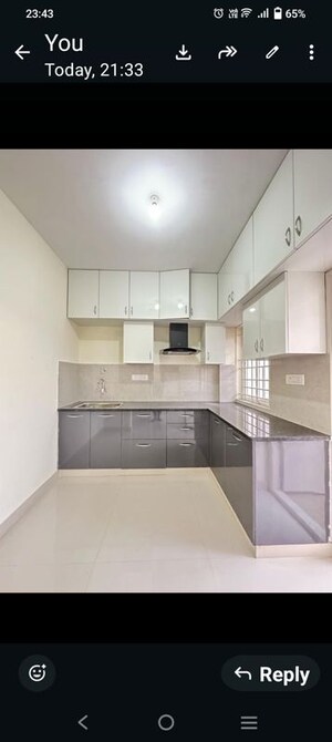 Kitchen in 2 BHK Apartment at Hsr Layout – for Rent